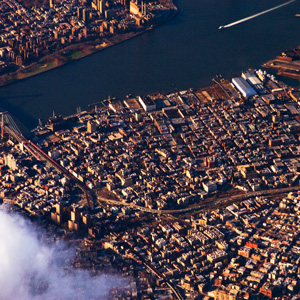 williamsburg today - from 6000 feet
