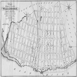 map of old williamsburg brooklyn